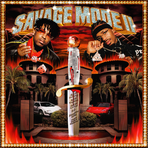 savage mode 2 album cover