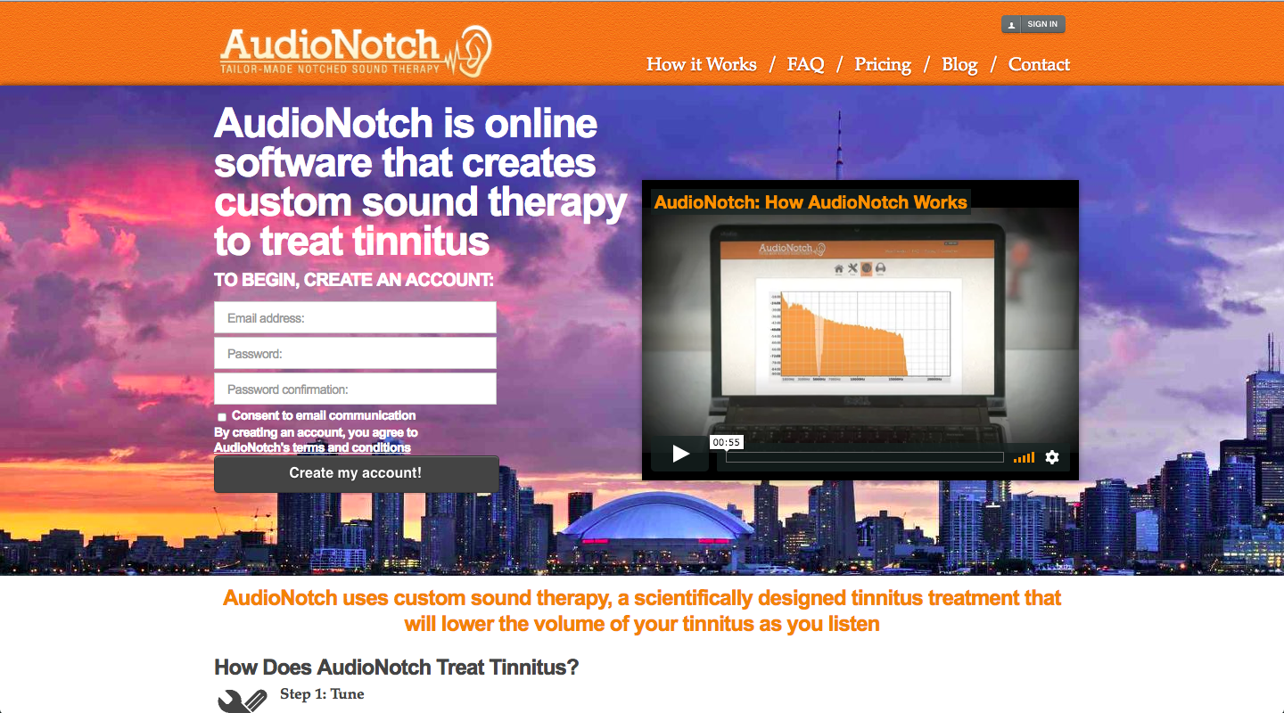 Old AudioNotch website